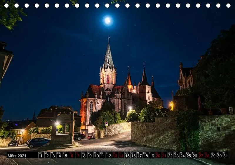 Tischkalender Oppenheim 2021 A5-Format