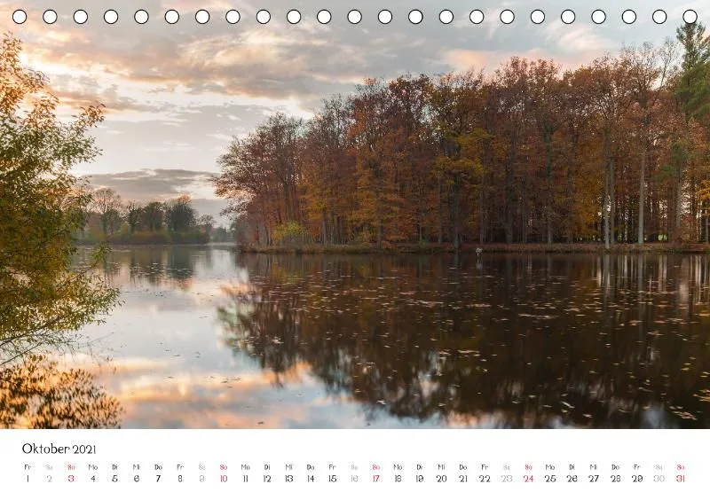 Landschaften 2021 Tischkalender