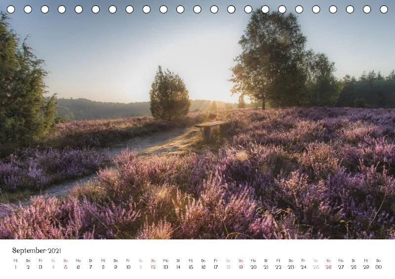 Landschaften 2021 Tischkalender