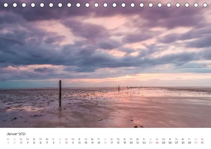 Landschaften 2021 Tischkalender