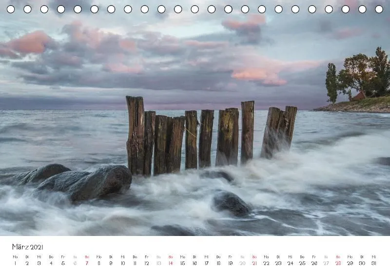 Landschaften 2021 Tischkalender