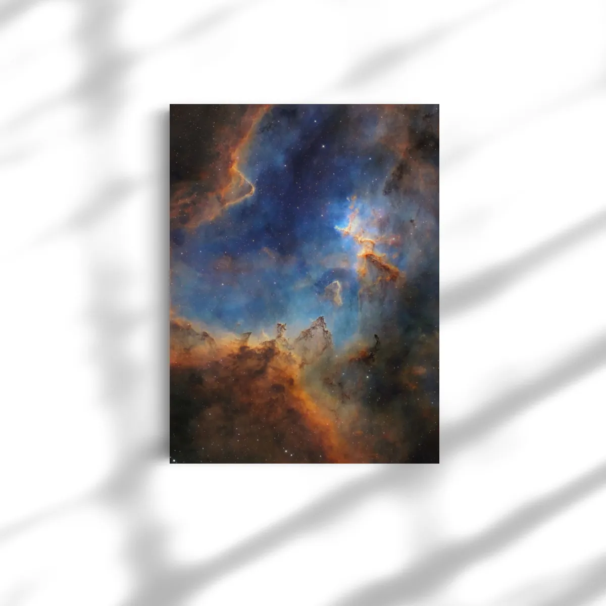 Leinwand: Häerz Niwwel 80x60cm