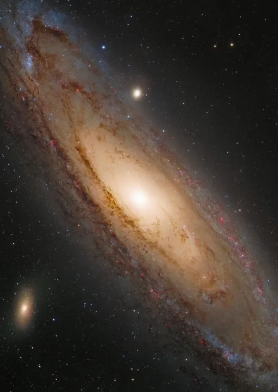 Neijooschkaart: Andromeda Galaxie