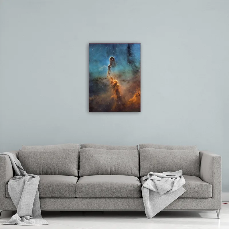 Leinwand: Elefanterüssel Niwwel 80x60cm