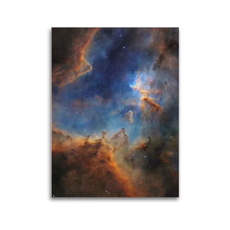 Leinwand: Häerz Niwwel 80x60cm