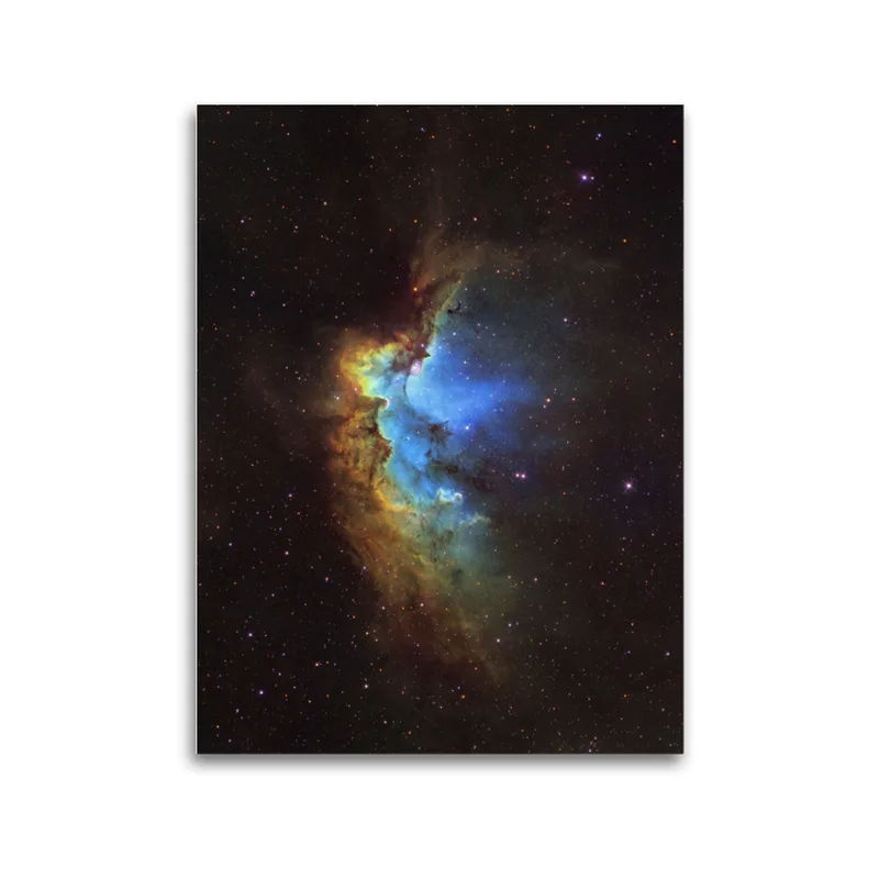 Leinwand: Zauberer Niwwel 80x60cm