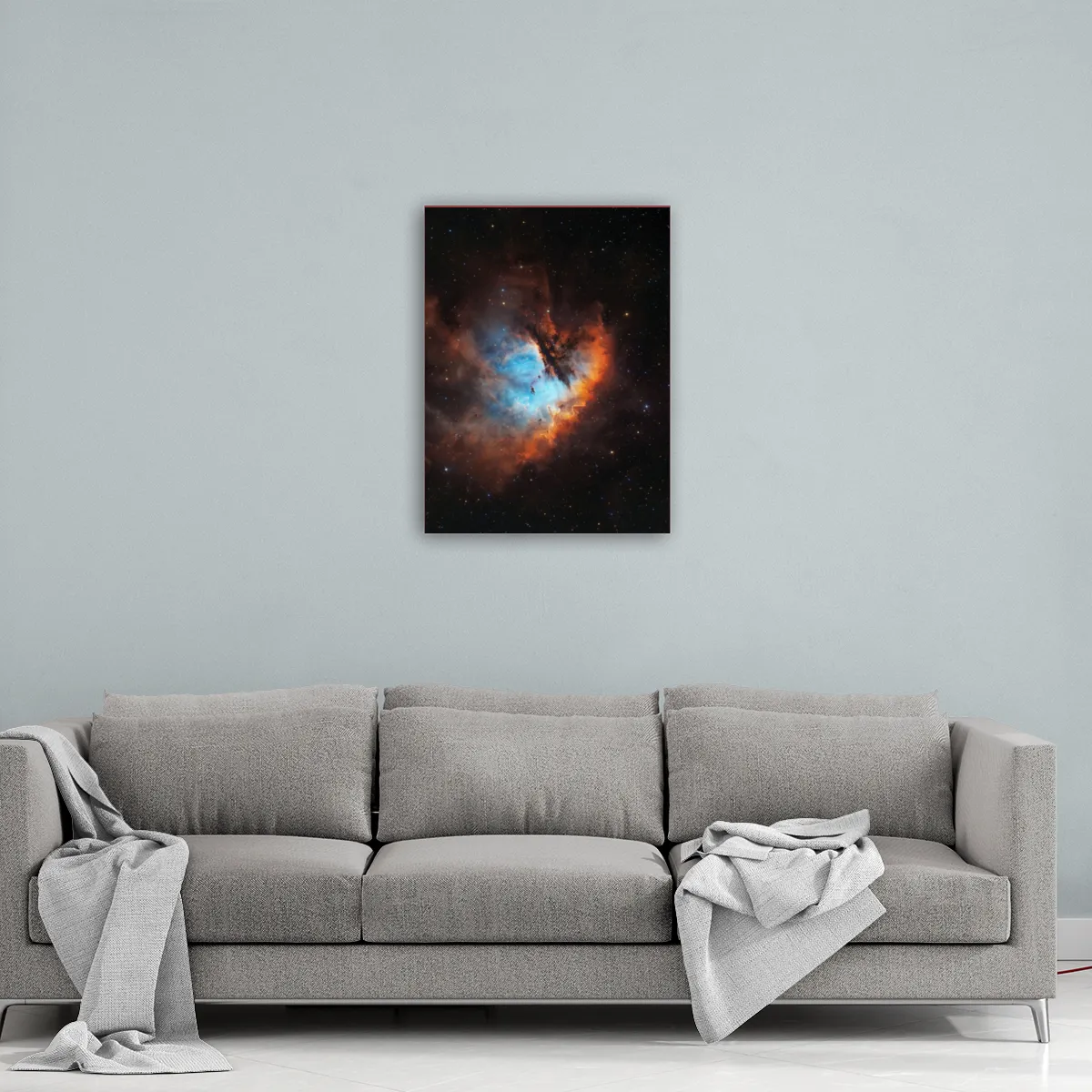 Leinwand: Pacman Niwwel 80x60cm