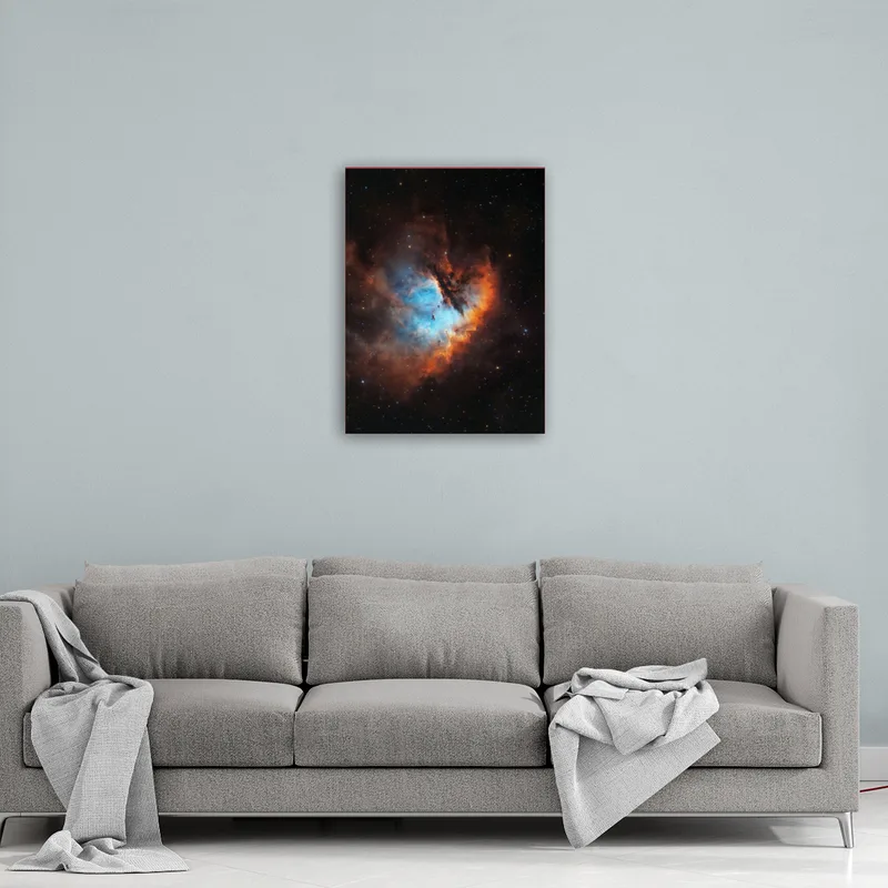 Leinwand: Pacman Niwwel 80x60cm