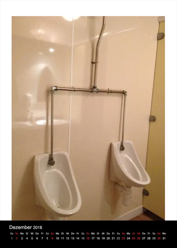 Schottische Urinale 2018