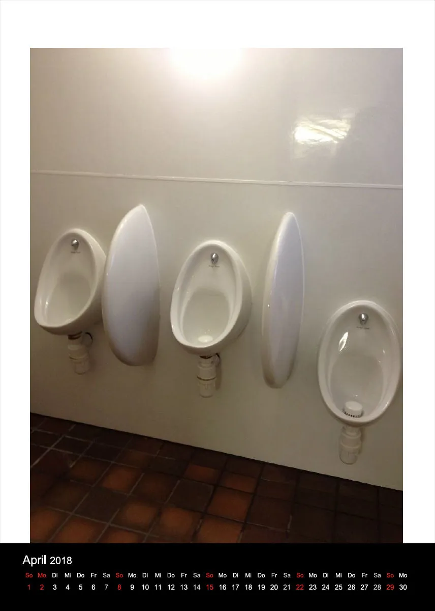 Schottische Urinale 2018