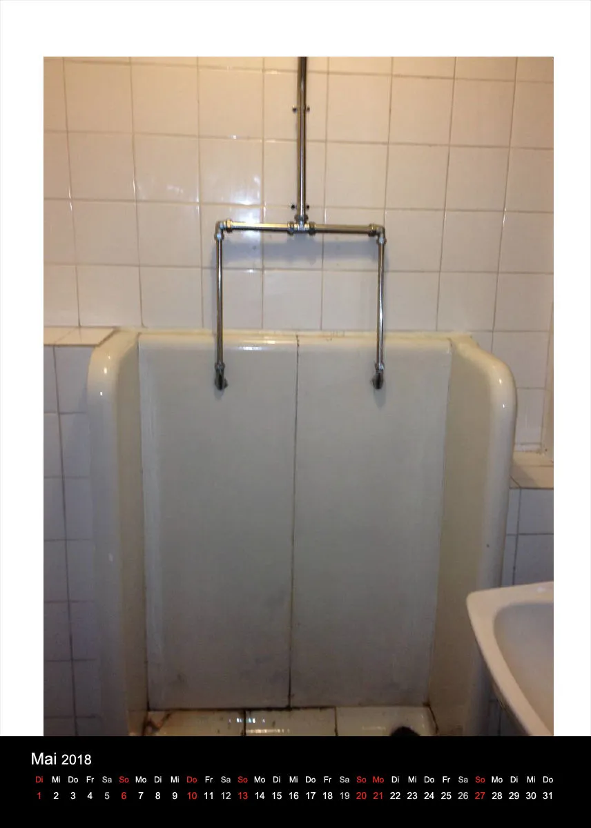 Schottische Urinale 2018