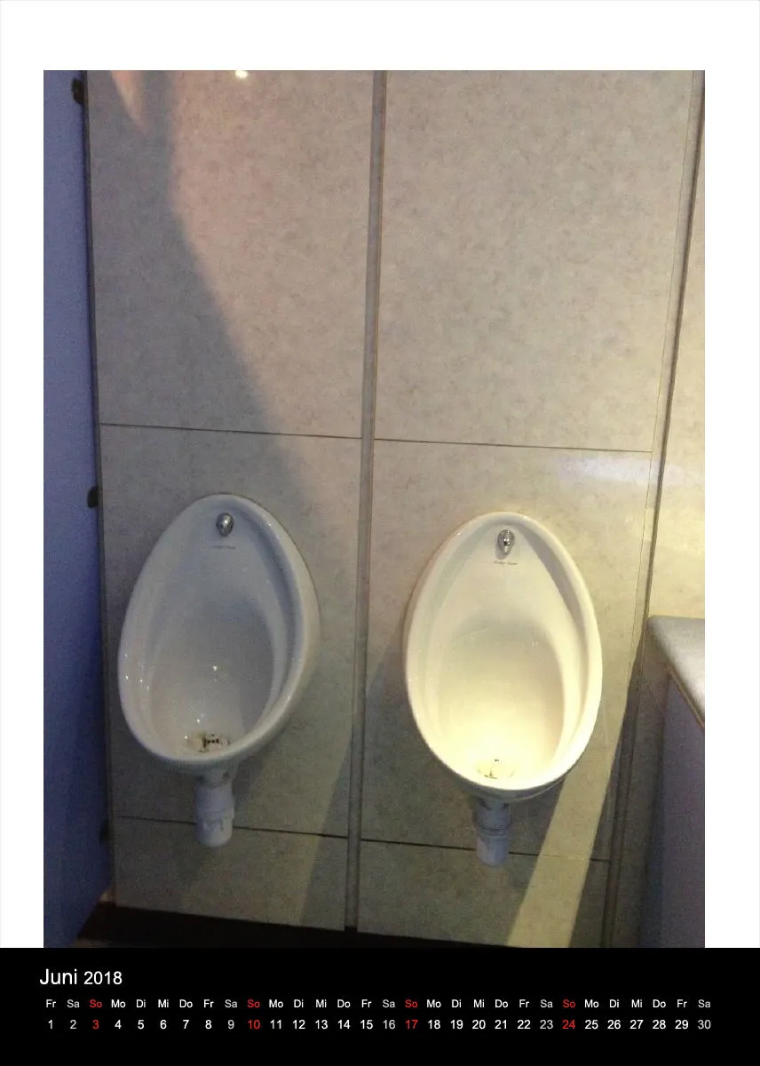 Schottische Urinale 2018