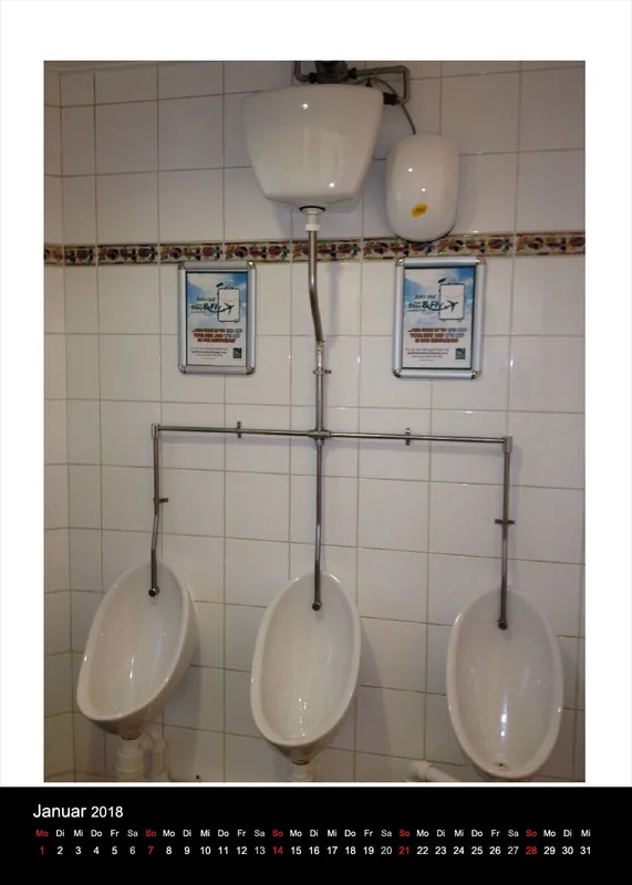 Schottische Urinale 2018