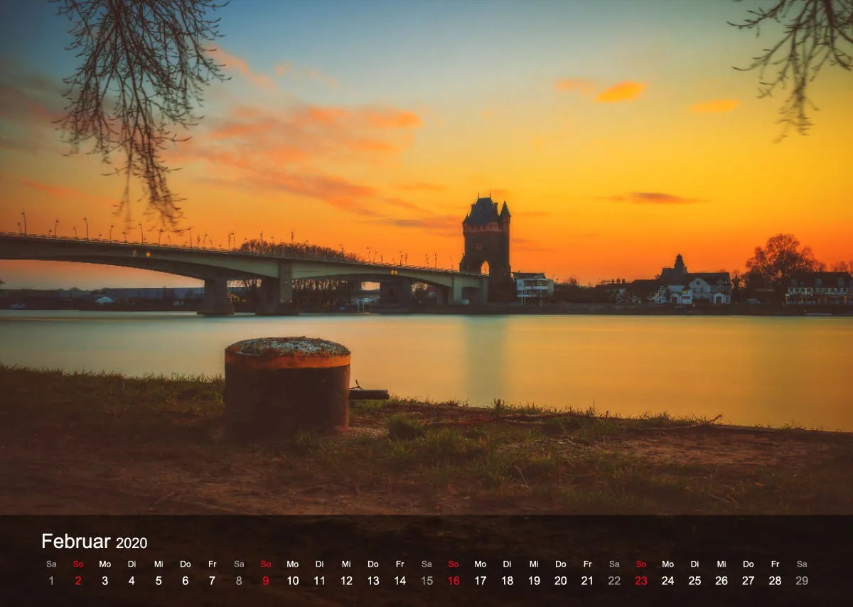 Brückenturmkalender 2020 A3