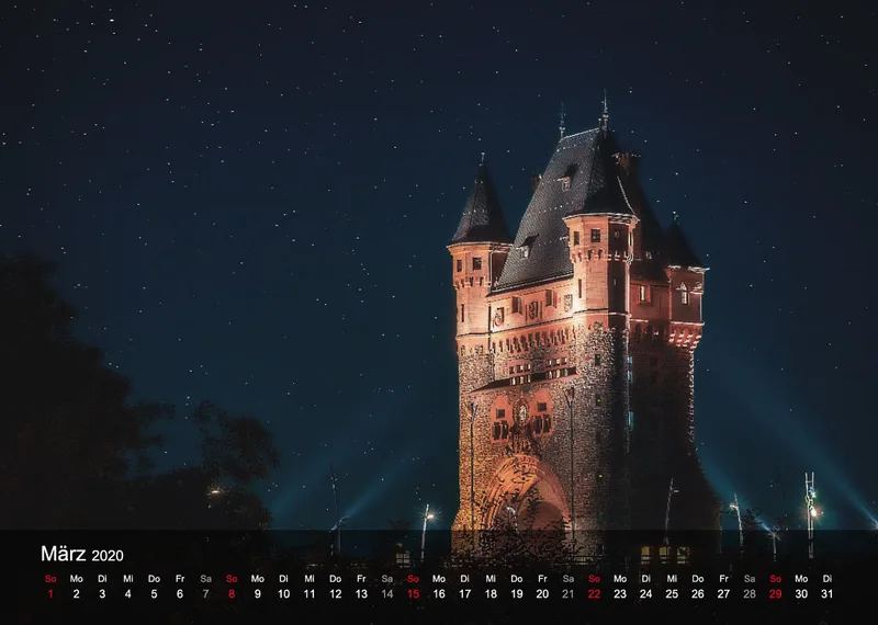 Brückenturmkalender 2020 A4