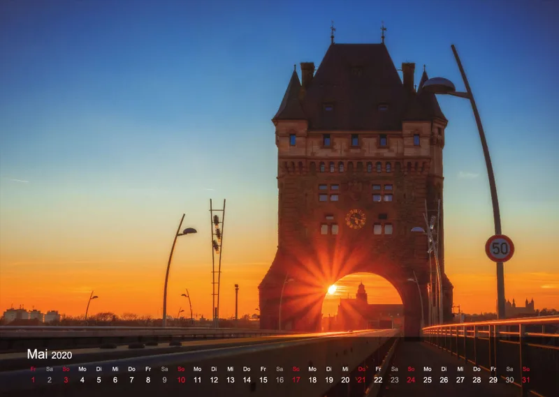 Brückenturmkalender 2020 A3