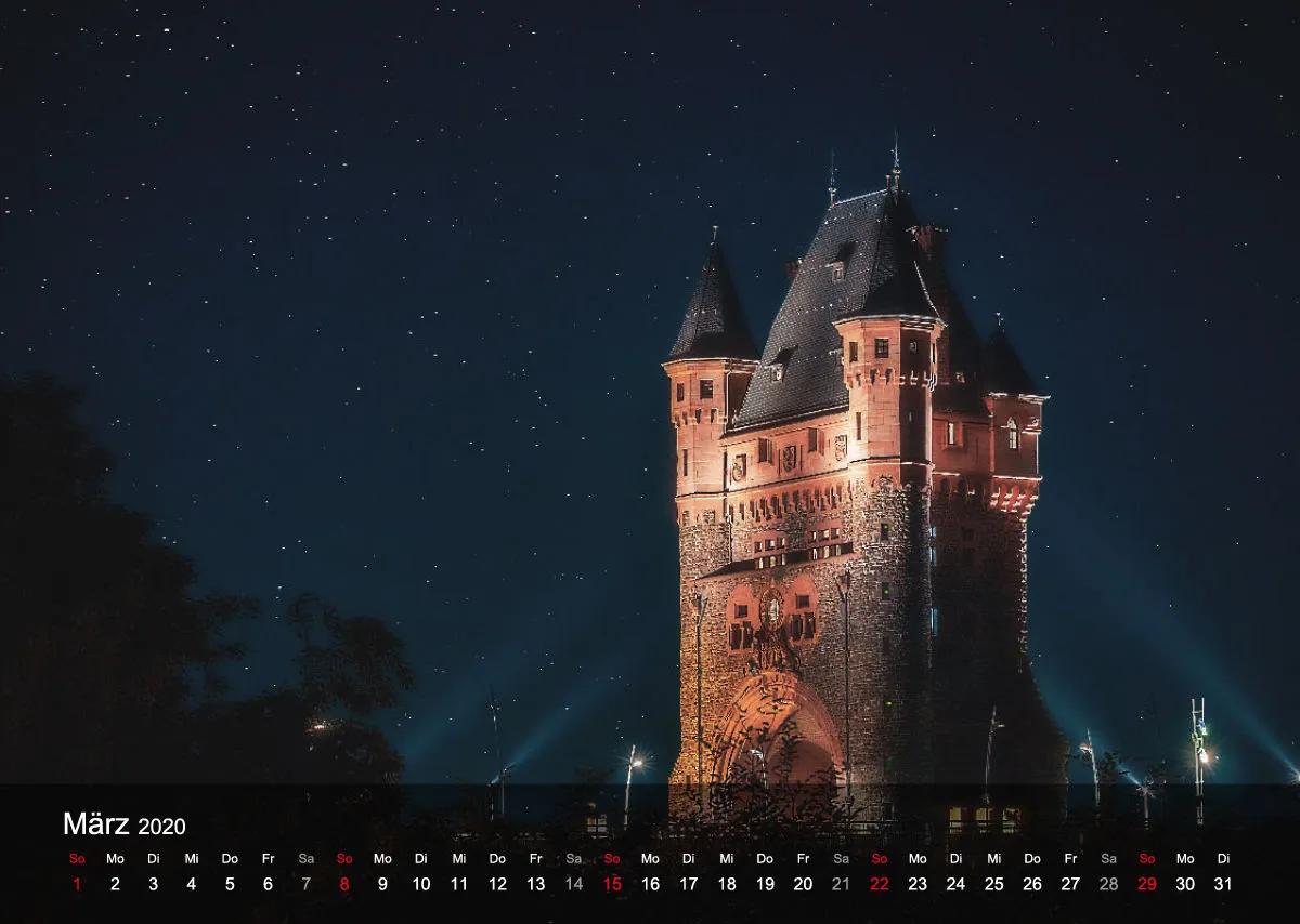 Brückenturmkalender 2020 A3