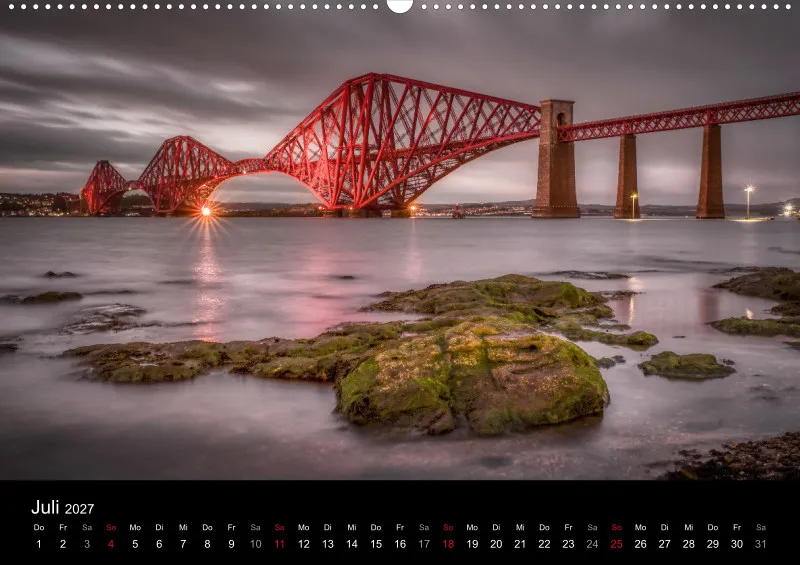 Fotokalender (A2) / Edinburgh 2027