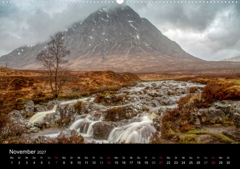 Fotokalender (A2) / Schottland 2027