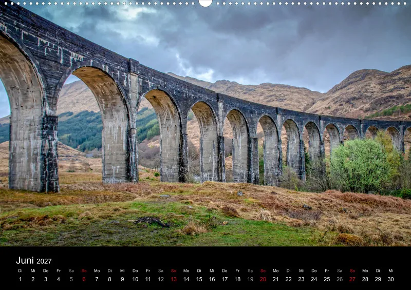Fotokalender (A2) / Schottland 2027