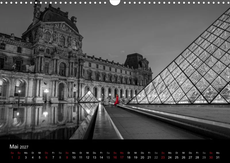 Fotokalender (A3) / Paris - Stadt der Liebe 2027