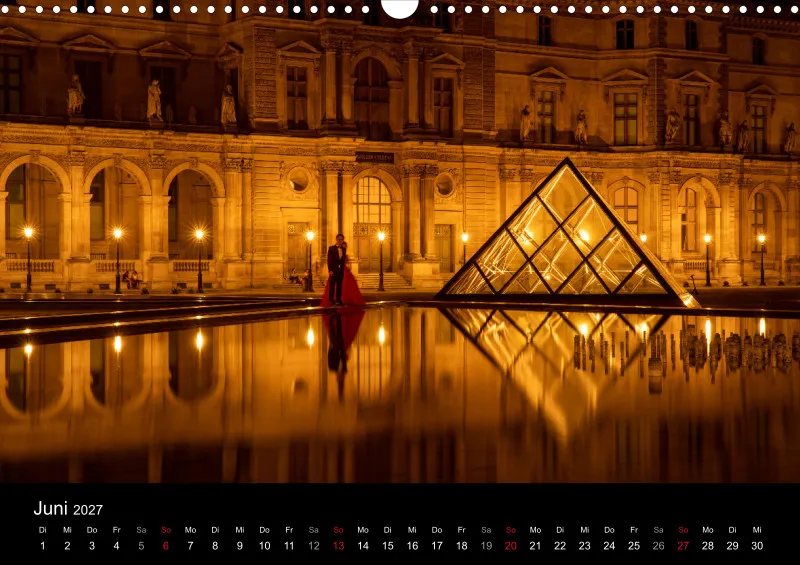 Fotokalender (A3) / Paris - Stadt der Liebe 2027