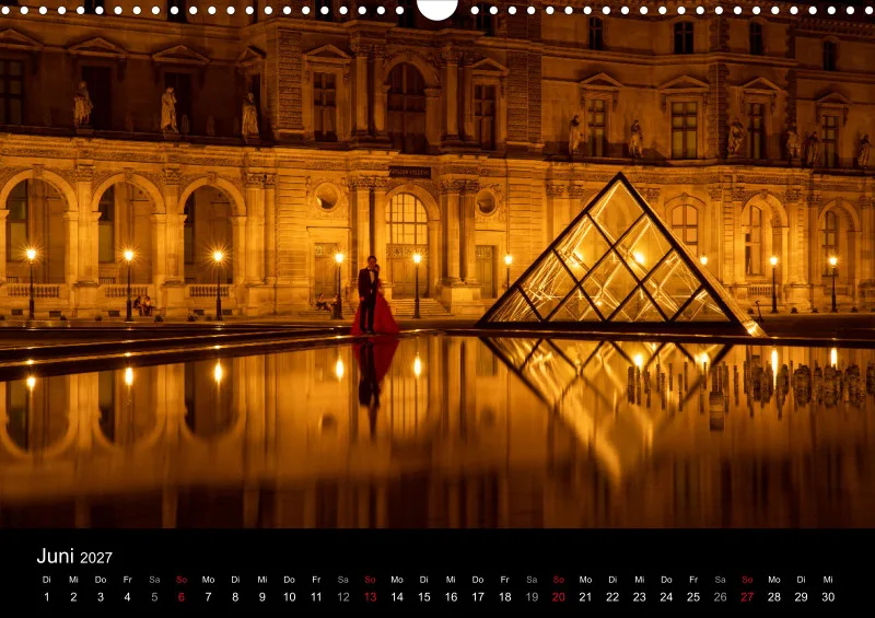 Fotokalender (A3) / Paris - Stadt der Liebe 2027