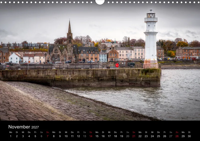 Fotokalender (A3) / Edinburgh 2027