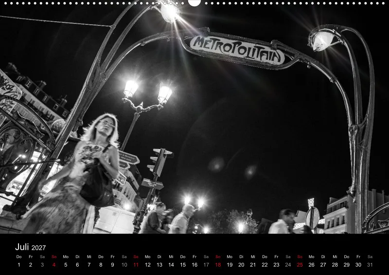 Fotokalender (A2) / Paris - Stadt der Liebe 2027