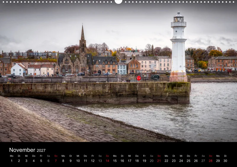 Fotokalender (A2) / Edinburgh 2027