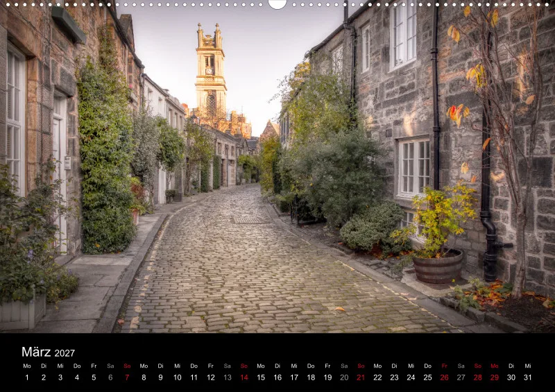 Fotokalender (A2) / Edinburgh 2027
