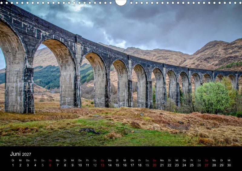 Fotokalender (A3) / Schottland 2027