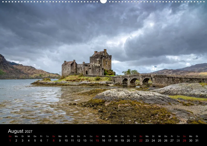 Fotokalender (A2) / Schottland 2027