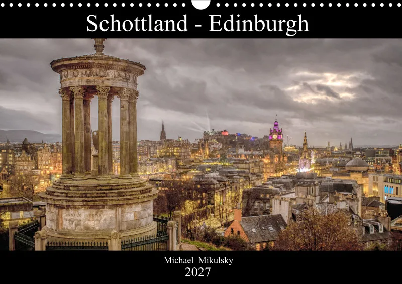 Fotokalender (A3) / Edinburgh 2027