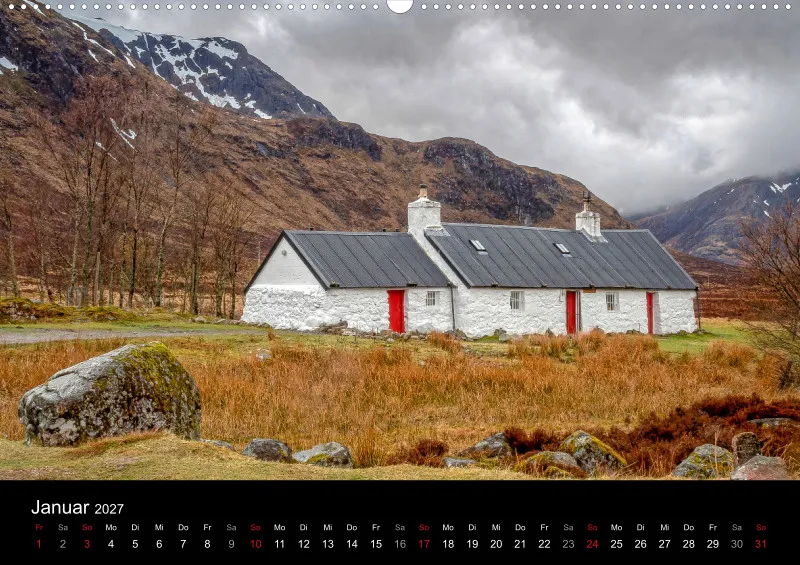 Fotokalender (A2) / Schottland 2027