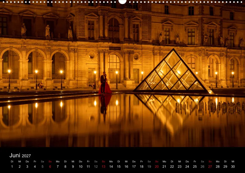 Fotokalender (A2) / Paris - Stadt der Liebe 2027