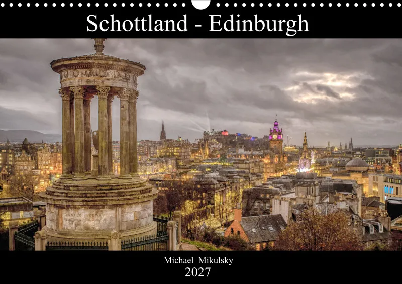 Fotokalender (A3) / Edinburgh 2027