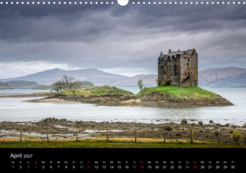 Fotokalender (A3) / Schottland 2027