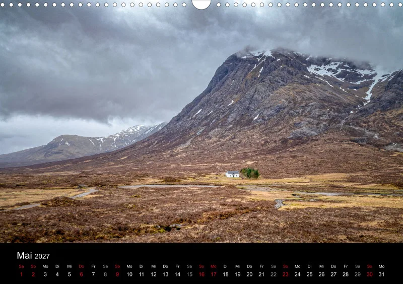 Fotokalender (A3) / Schottland 2027