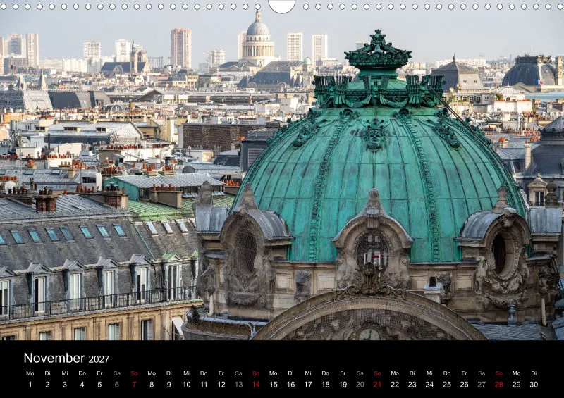 Fotokalender (A3) / Paris - Stadt der Liebe 2027