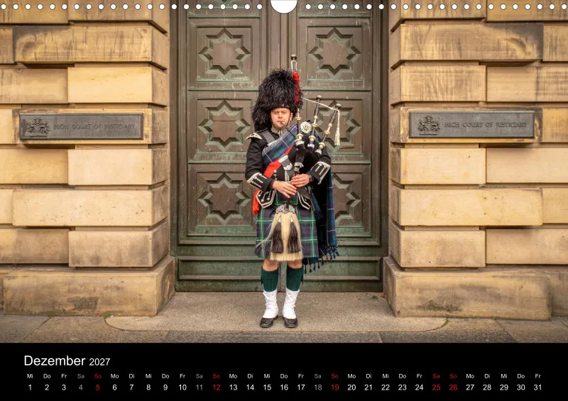 Fotokalender (A3) / Edinburgh 2027