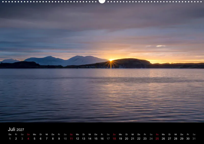 Fotokalender (A2) / Schottland 2027