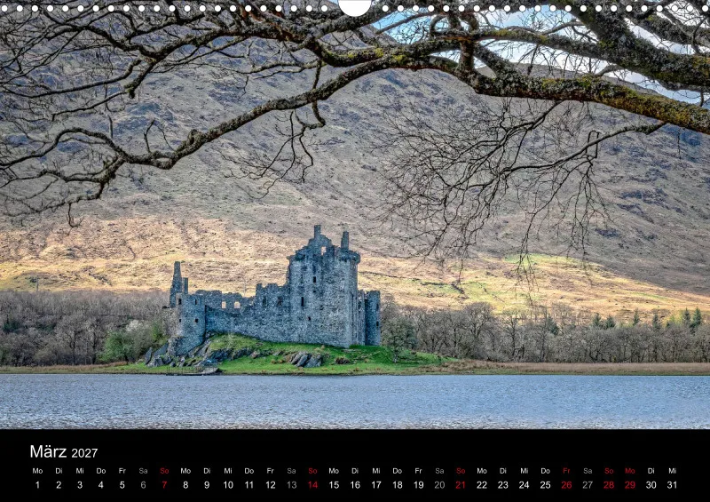 Fotokalender (A3) / Schottland 2027