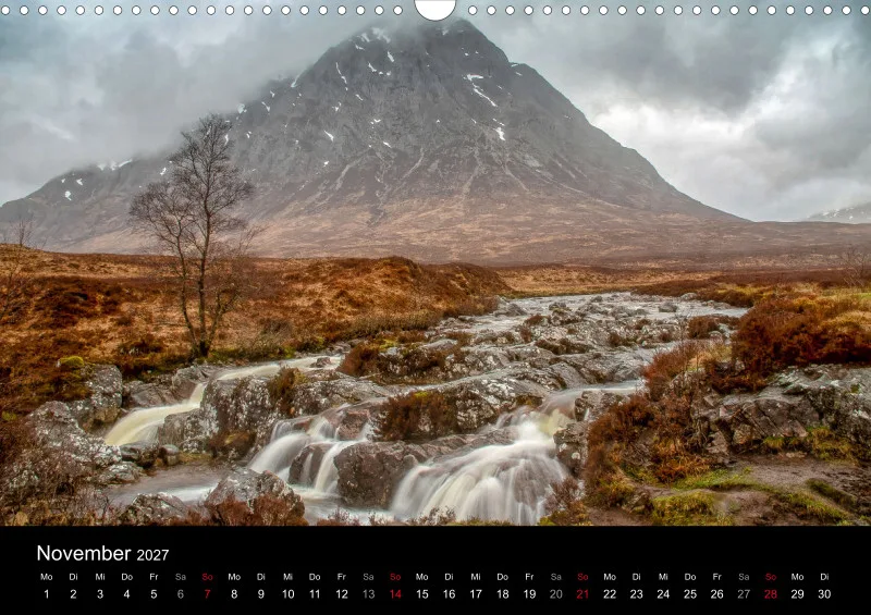 Fotokalender (A3) / Schottland 2027