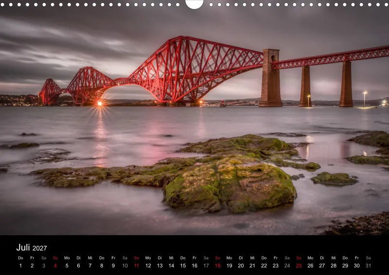 Fotokalender (A3) / Edinburgh 2027