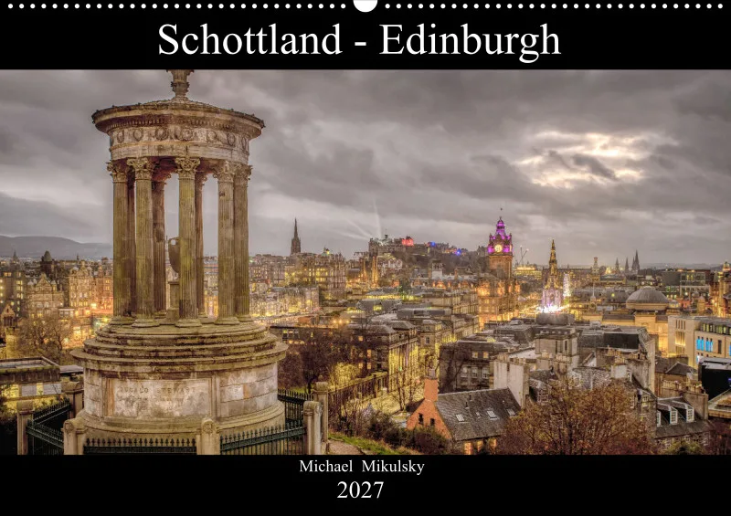 Fotokalender (A2) / Edinburgh 2027