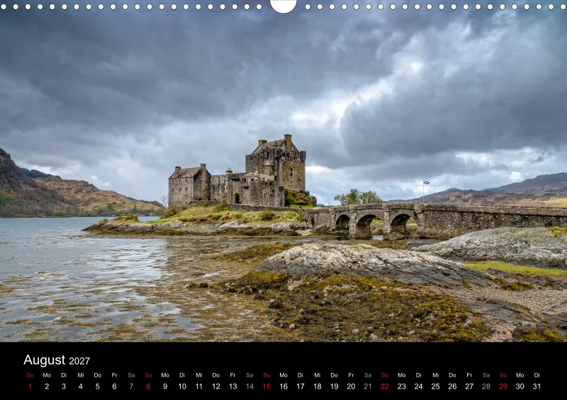 Fotokalender (A3) / Schottland 2027