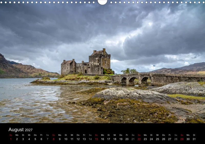 Fotokalender (A3) / Schottland 2027