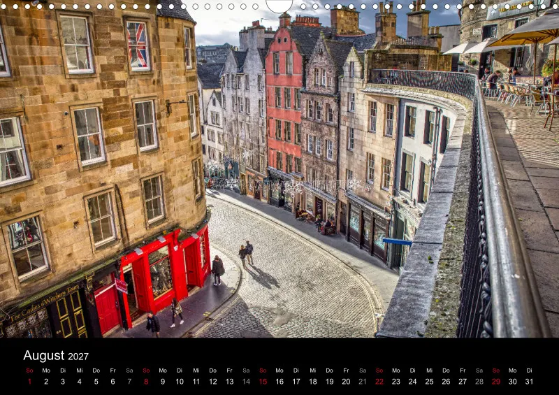 Fotokalender (A3) / Edinburgh 2027