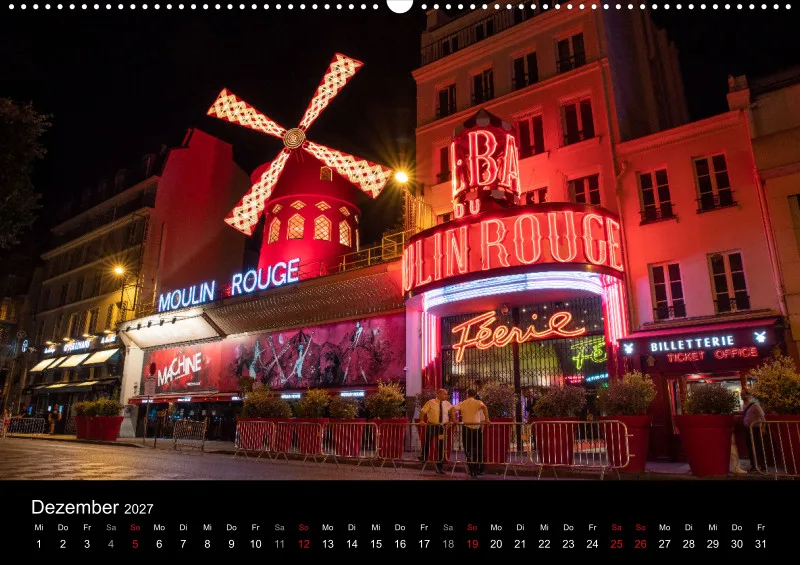Fotokalender (A2) / Paris - Stadt der Liebe 2027